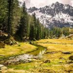Paesaggio uomo piana Caldenave Lagorai - Story Traveler